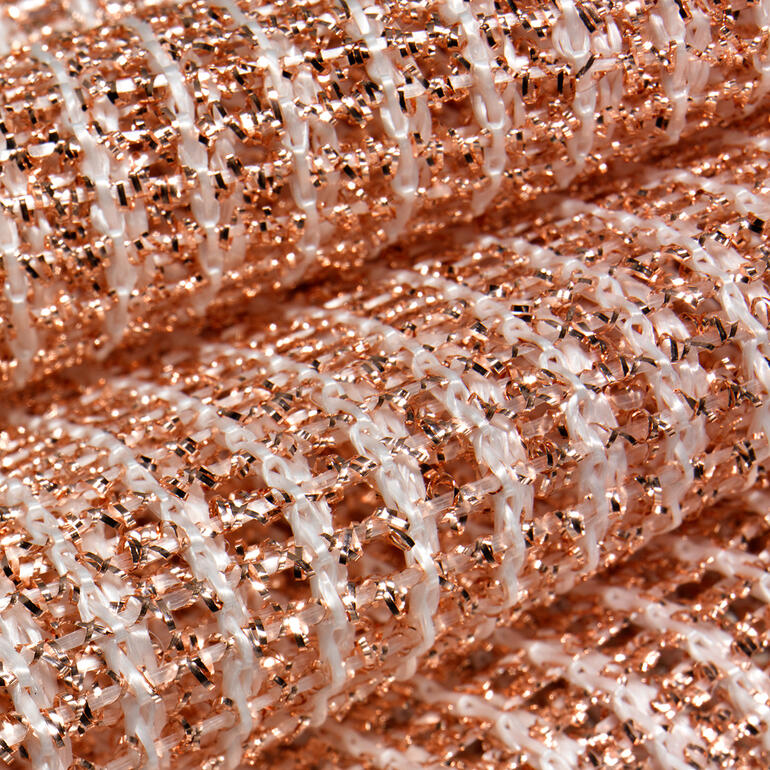Het dubbellaagse kopervlechtwerk is dicht verweven met sterke polyamide. Koperen spons en koperdoekvezels