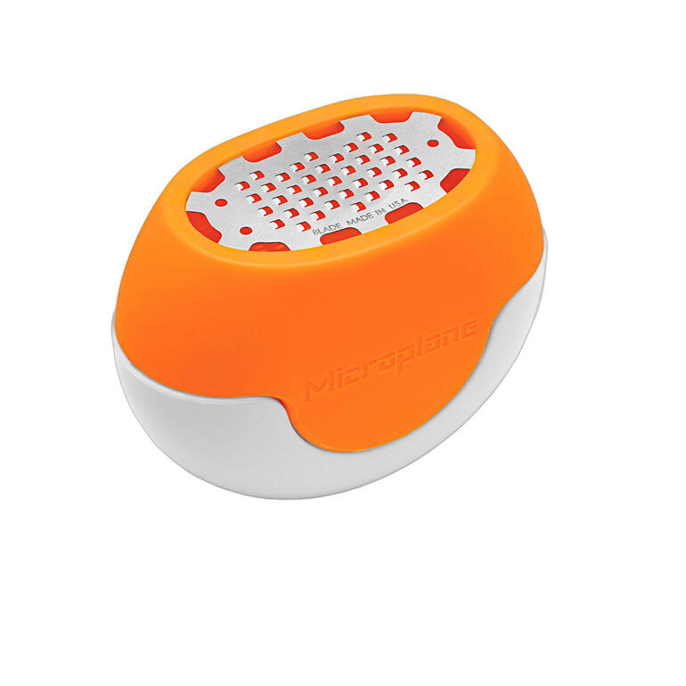 Microplane® flexibele citroenrasp Flexibele zestreibe in oranje en wit