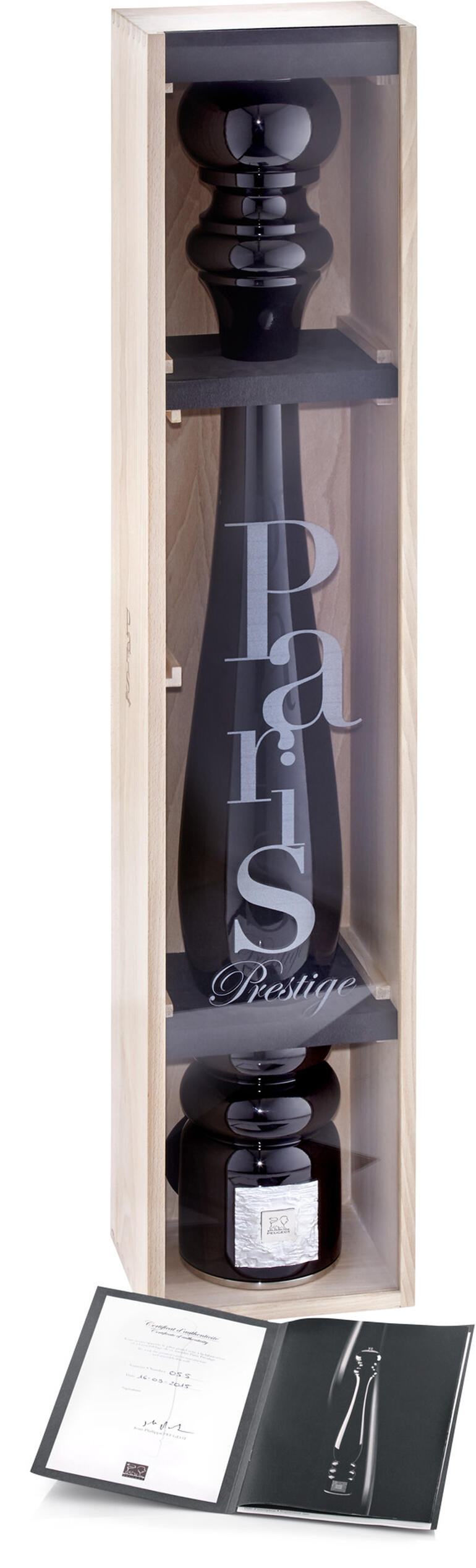 Pepermolen Paris Prestige in houten verpakking.