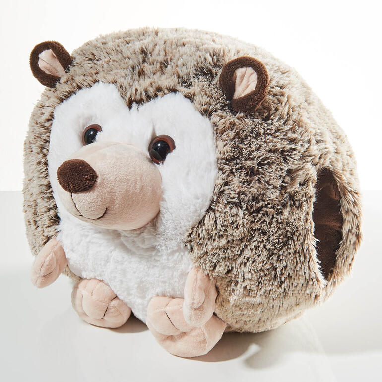 egel Hedgehog handwarmtekussen in pluizige vorm, schattig en knuffelig