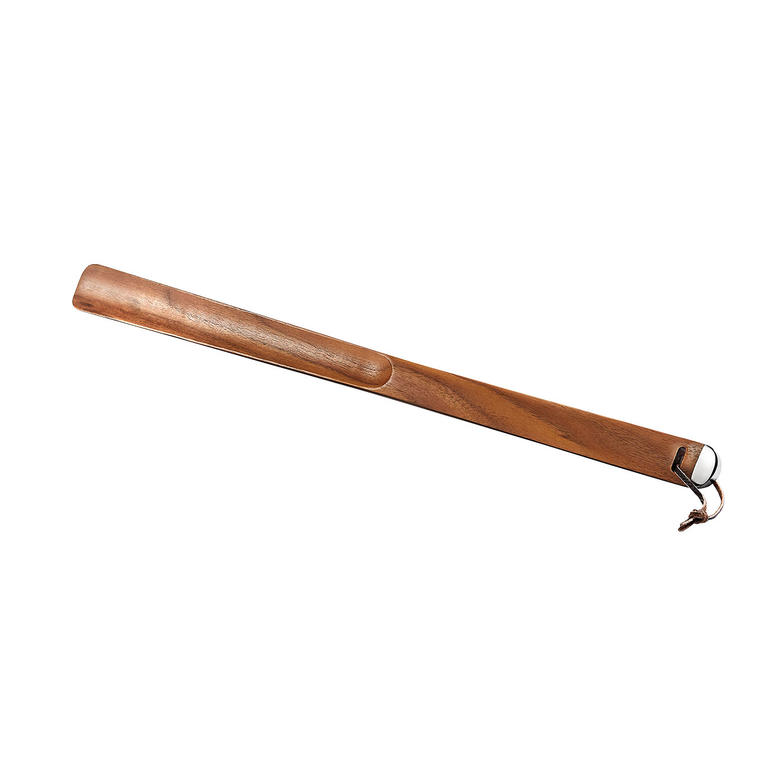 Schoenlepel Houten schoenlepel met lus.