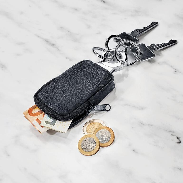 Zak-sleutelhanger Pocket-sleutelhanger met contant geld en sleutels