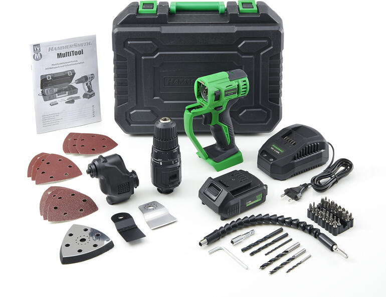 HammerSmith multitool, 58-delig 56-delig HammerSmith multitool in een stevige koffer