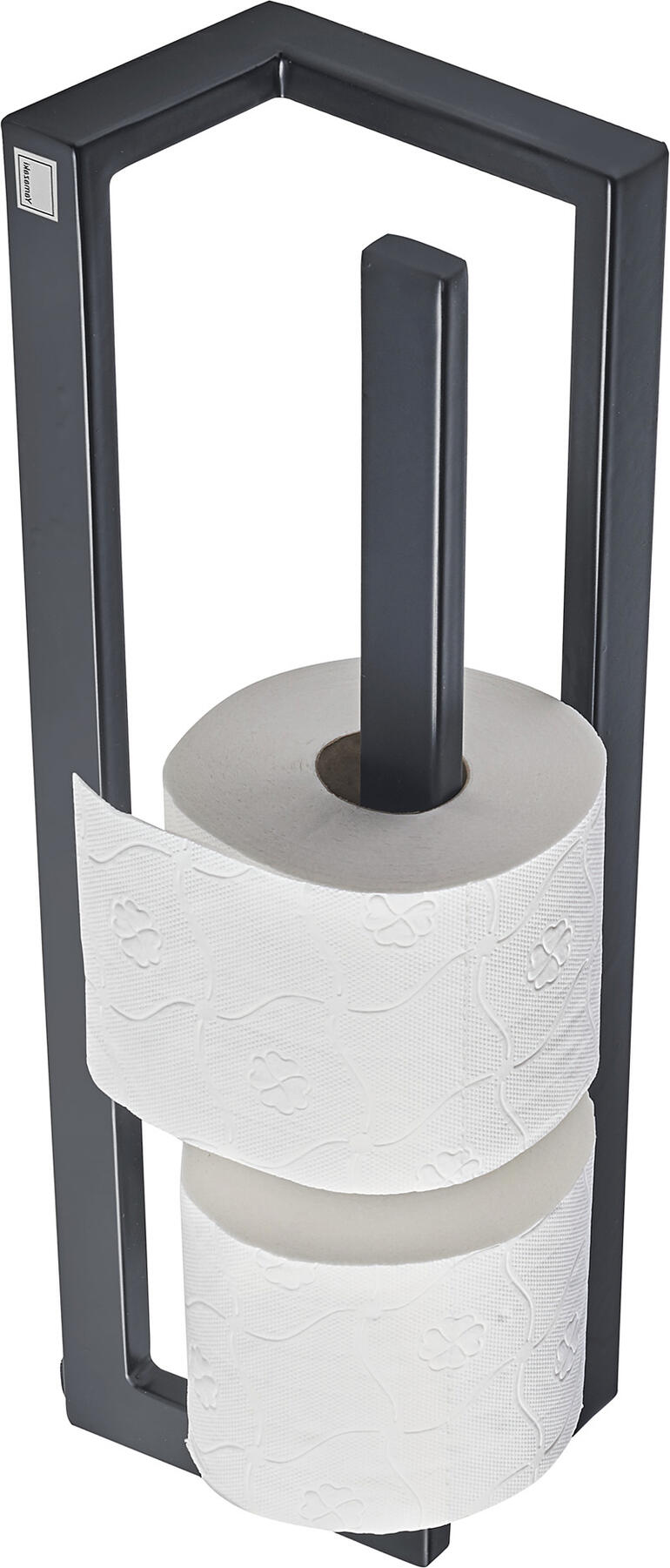 Ook handig in de badkamer: ideaal als toiletpapierhouder voor maximaal vier reserverollen.