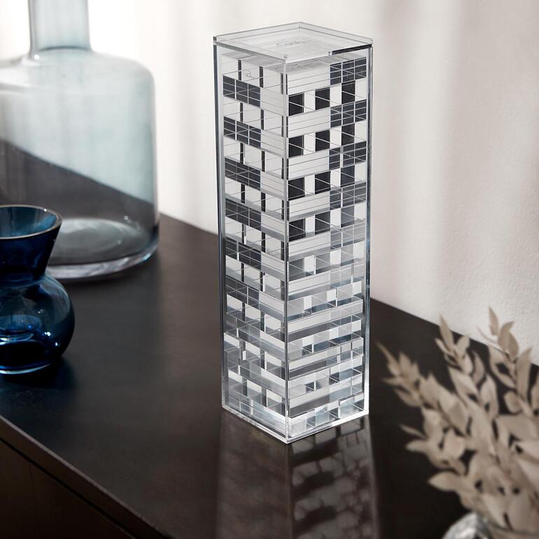 Tevens een decoratieve blikvanger in de woonkamer of op kantoor. Behendigheidsspel