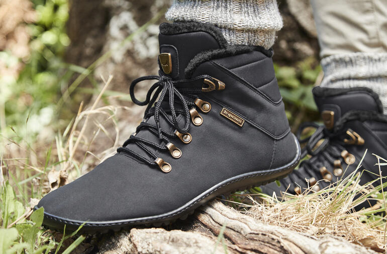 Leguano winter veterschoenen Husky in de natuur, comfortabel aan de voet.