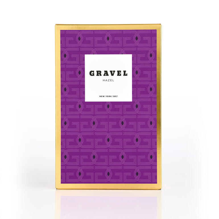 Gravel Hazel eau de parfum spray, 100 ml Paarse verpakking van Gravel Hazel Eau de Parfum