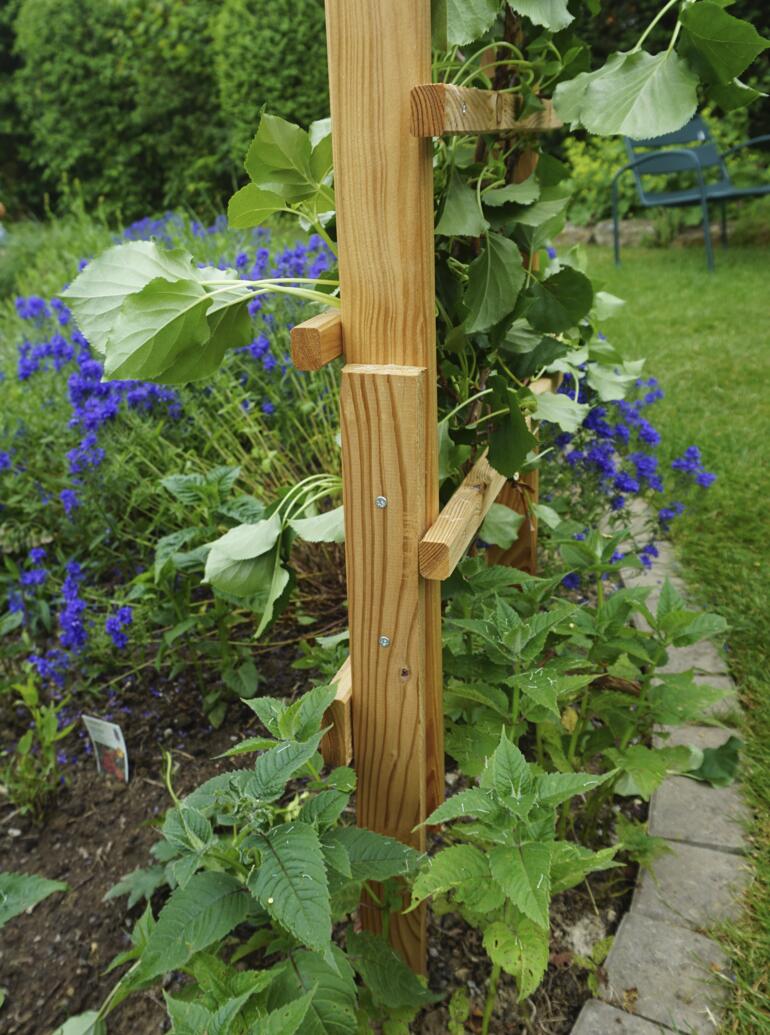 Relaxdays klimrek voor planten, set van 3, plantensteun, 180 cm, voor