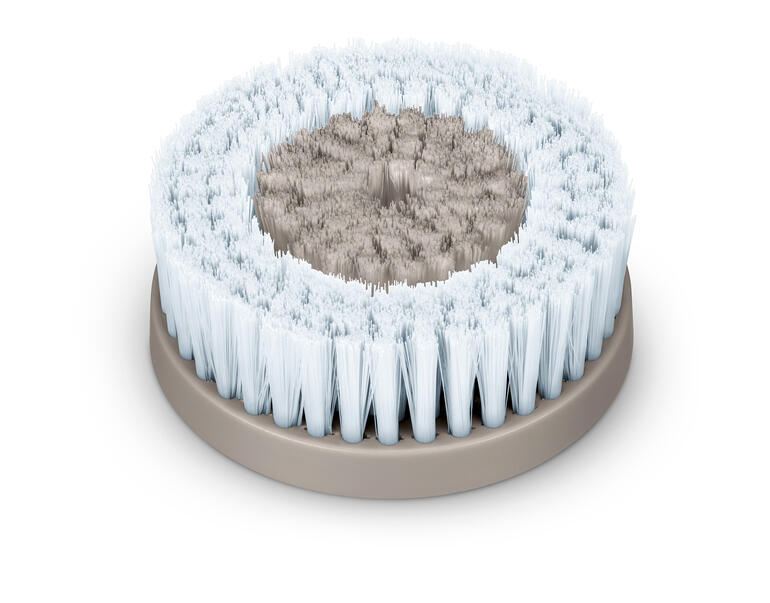 Zachte vervangende borstelkoppen voor gevoelige huid