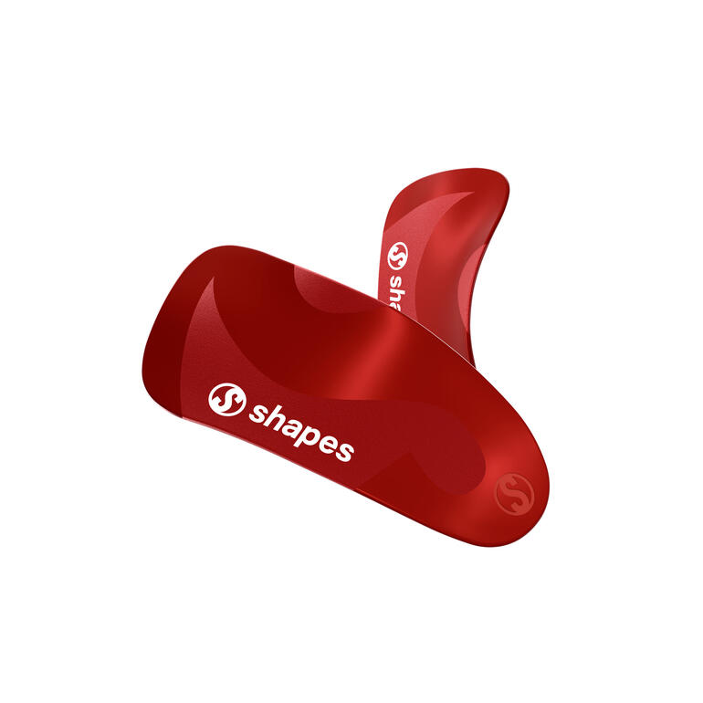 Hoog flexibele zool in rood, geschikt voor schoenmaat 37-38.