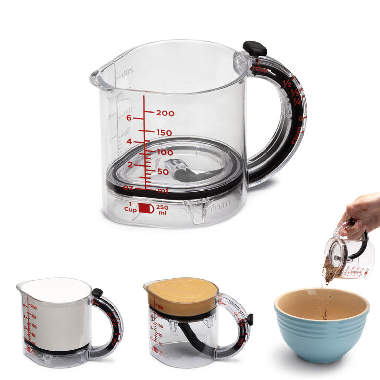 Metingen met zelfreinigingssystem en verschillende vulniveaus.