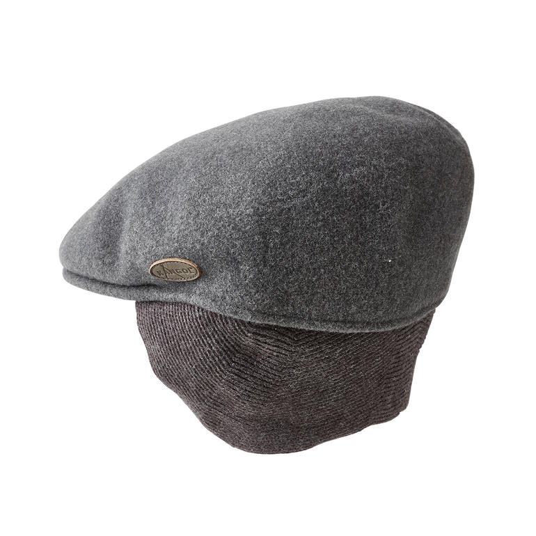 Kangol® flapcap met oorwarmers Kangol-pet met oorkleppen op een witte achtergrond.