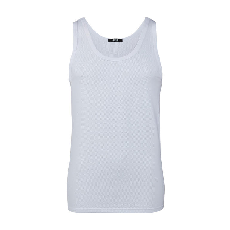 hemd Voorkant van een Cool-Klima-tanktop in lichtgrijs.