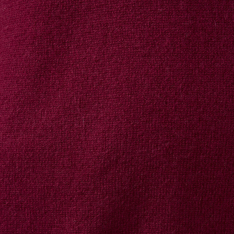 V-pullover, bordeaux