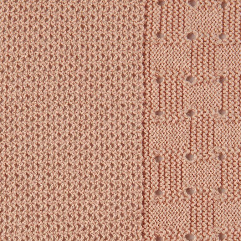 Textielmonster van de Junghans 1954 lange pullover in beige.