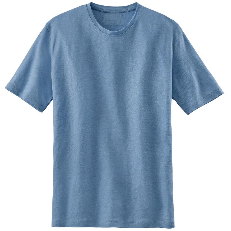 Lichtblauwe kleur van het Phil Petter Edel-Linnen-shirt