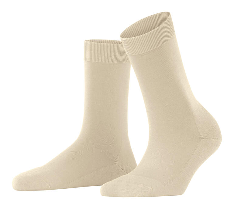 FALKE ClimaWool sokken in beige, paar bestaande uit een linker en een rechter sok