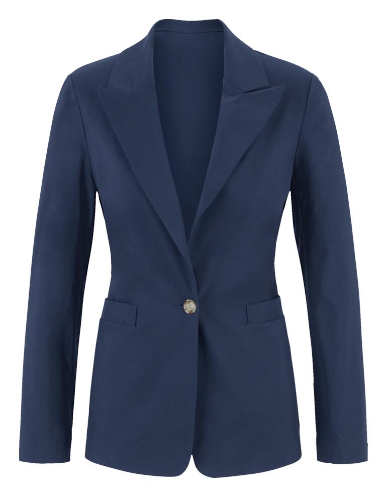 blazer Blauwe blazer van Vicario Cinque, maat 34.