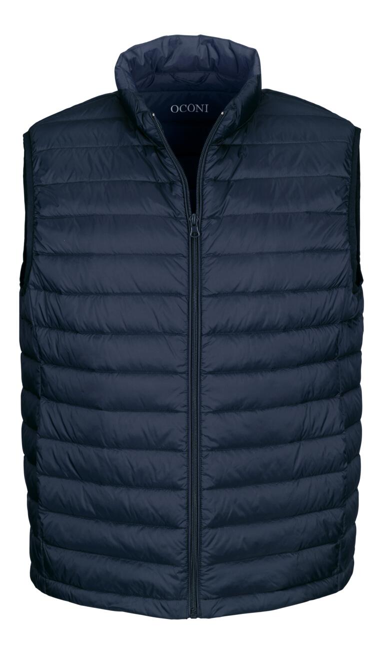 Navy ultralichte donvest met rits