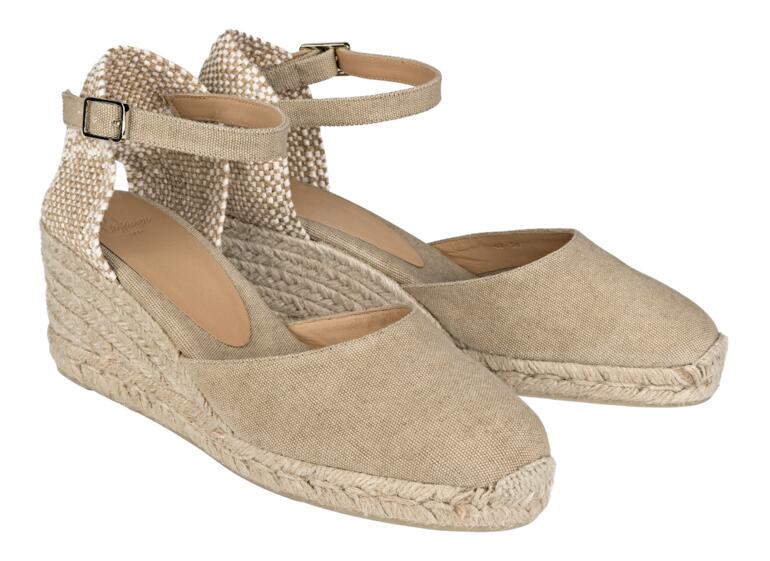 Wedge Espadrilles Dames Sleehak Sleehakken Met Veters