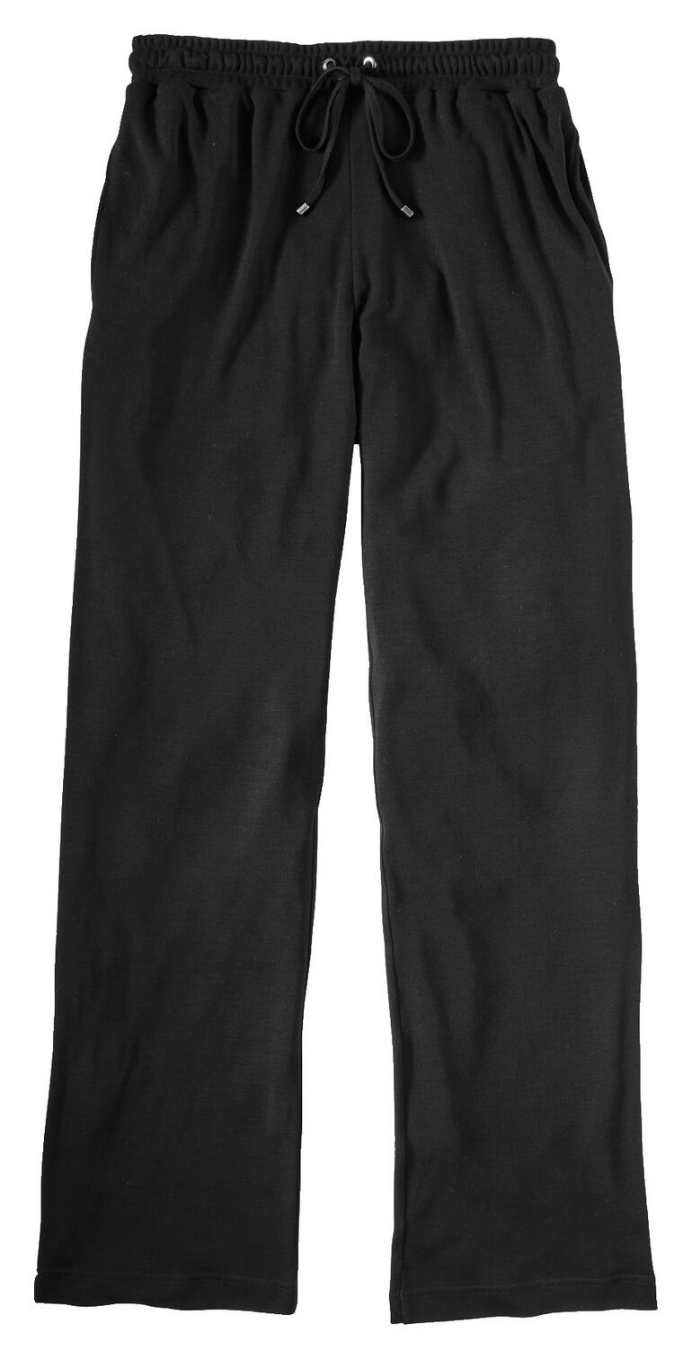 Vrouwen joggingsbroek in zwart met elastische band
