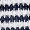 blauw/ecru