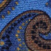 bruin/blauw