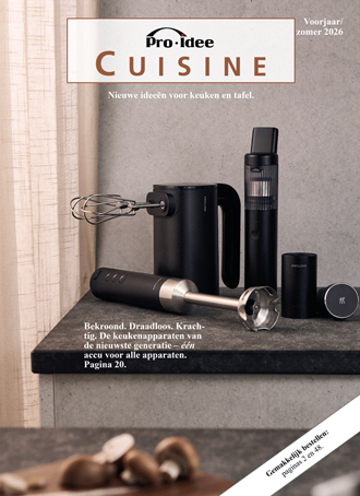 Pro-Idee Cuisine - Nieuwe ideeën voor keuken en tafel.